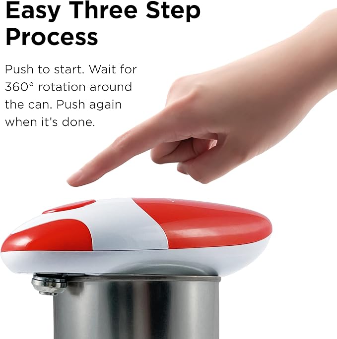Kitchen Mama Auto 2.0 Electric Can Opener: Blade Opens Almost Any Can Pop or