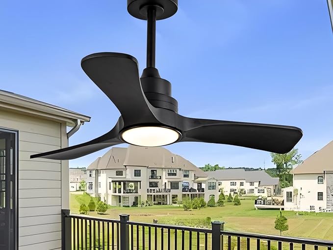 Gaizw 36 Ceiling Fans with Lights, Small Ceiling Fan with Light and Remote