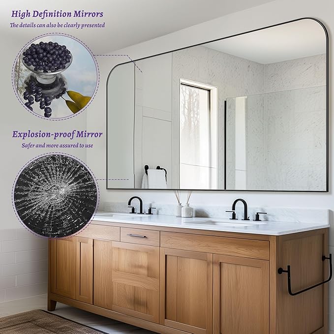 Bathroom Mirror, Wall Mirrors, Bathroom Vanity Mirror