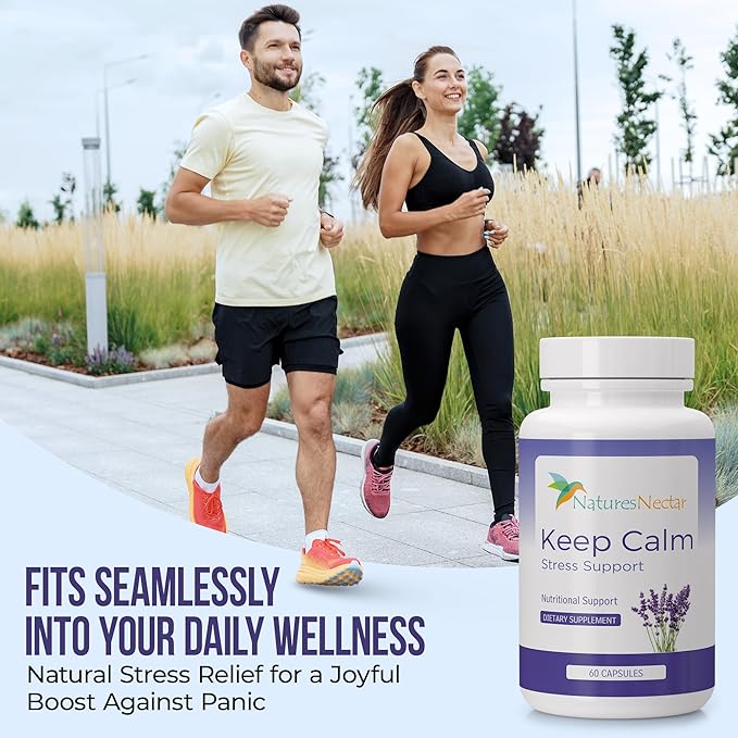 Nature's Nectar Anxiety and Stress Relief Supplements – Keep Calm Capsules