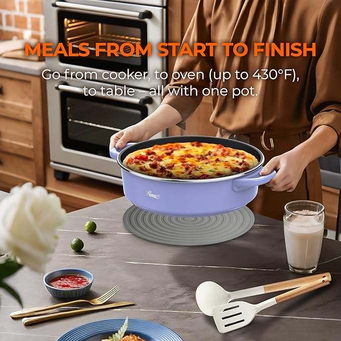 Rosewill 12.7 QT Electric Hot Pot Slow Cooker