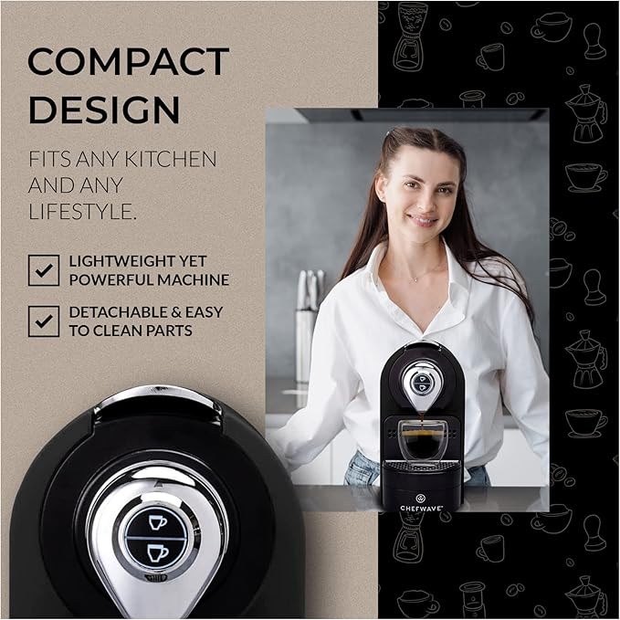 ChefWave Espresso Machine Compatible