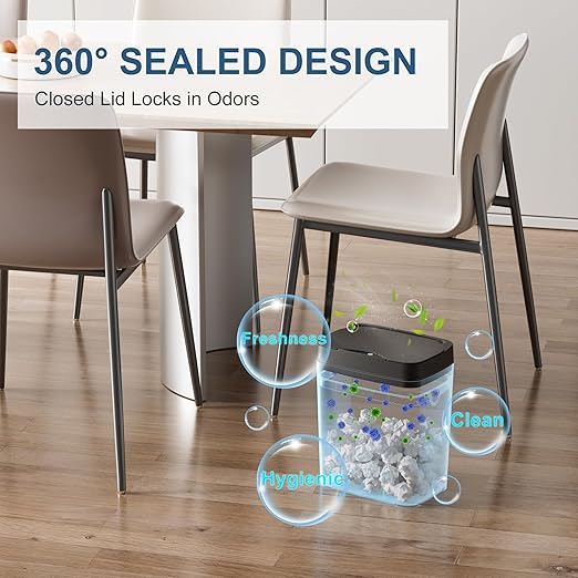 2 Pack 2.7 Gal Bathroom Trash Can