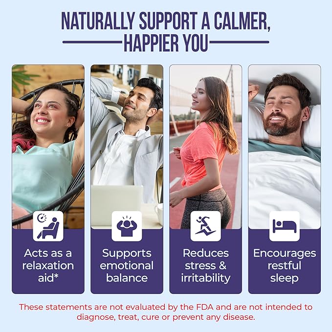 Nature's Nectar Anxiety and Stress Relief Supplements – Keep Calm Capsules