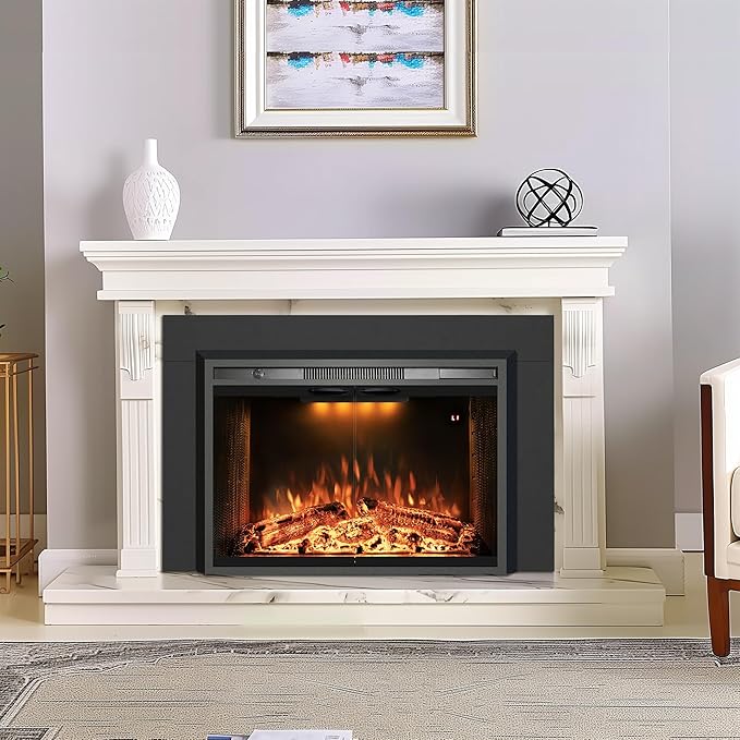 Trim Kit Designed for 43" Electric Fireplace Insert