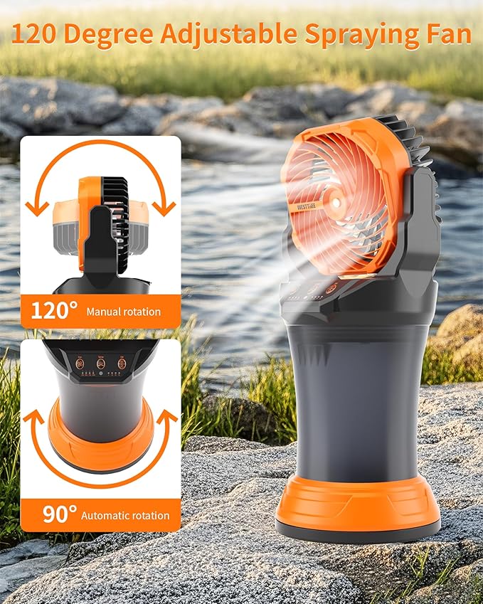 WESTTREE Portable Misting Fan