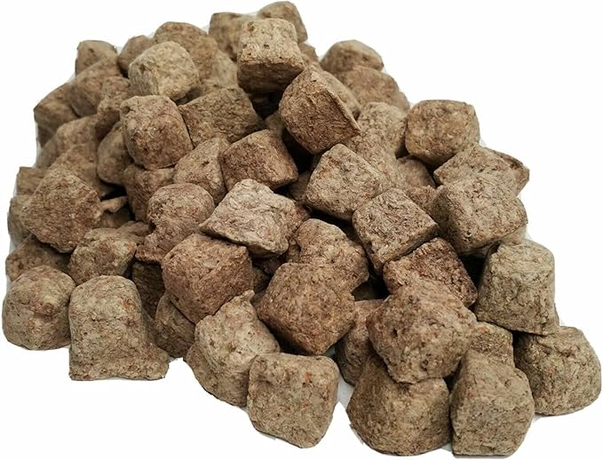 Aquatic Foods Inc. Brine Shrimp Cubes, 100% Freeze Dried Brine Shrimp for All Tropical Fish, Marine Fish, Land & Aquatic Turtles. Aquatic Foods Premium Freeze Dried Tropical Fish Foods...2-lbs