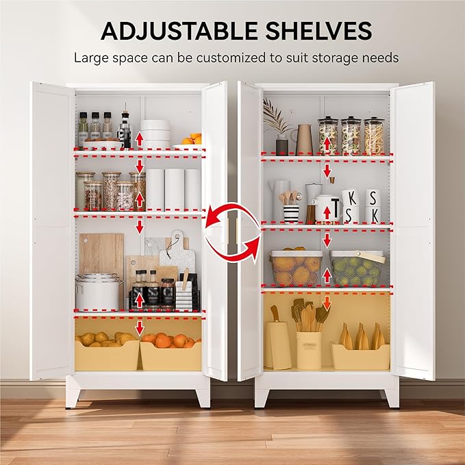 COFaR 61" Tall Pantry Cabinet