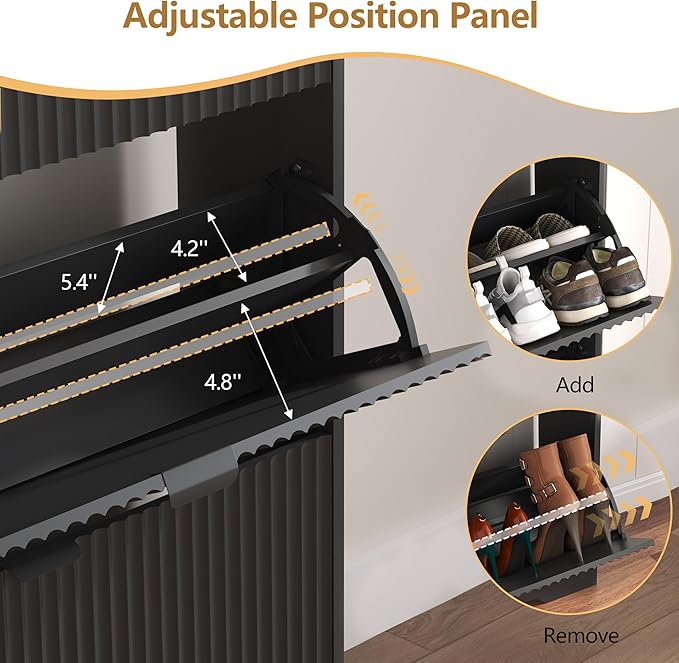 Shoe Cabinet Storage for Entryway