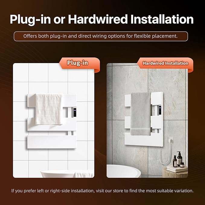 Electric Heated Towel Warmer Rack