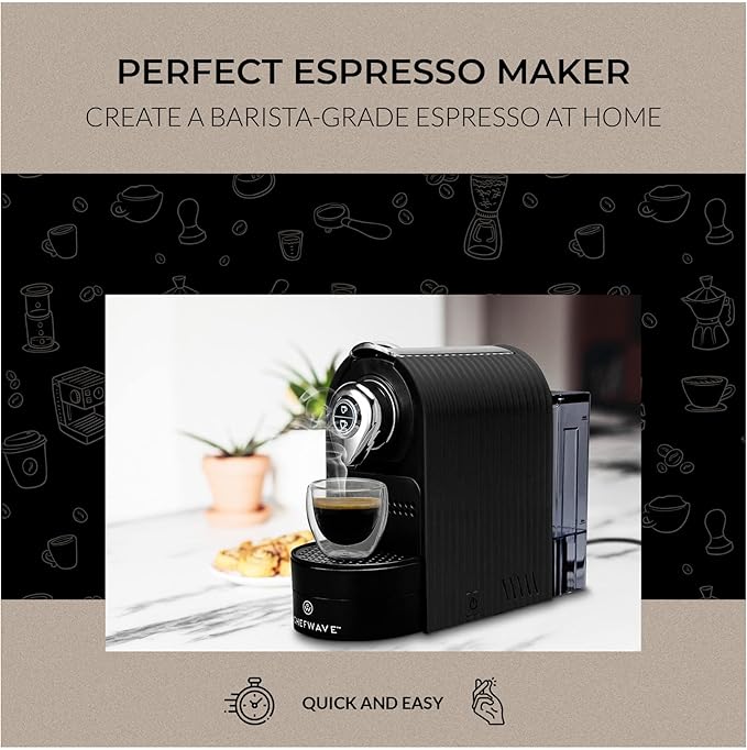 ChefWave Espresso Machine Compatible