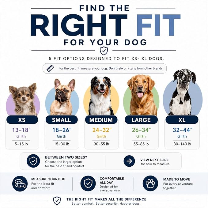 ShawnCo Essential Dog Harness, No-Pull Pet Vest (White Marble,XL) | 3 Leash Clips, Easy On, No-Choke, Reflective, Adjustable Fit, Padded Comfort, Control Handle, For Small, Medium & Large Dogs