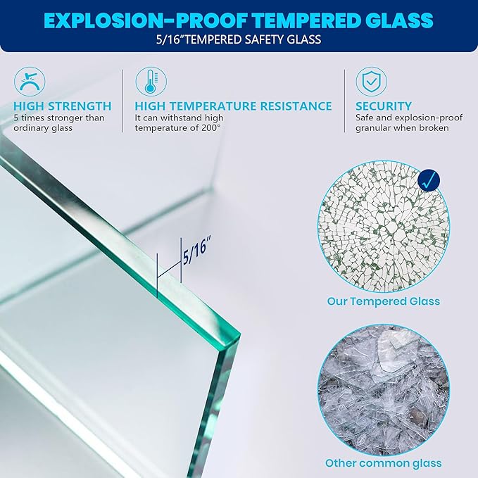 Bathroom Shower Glass Door 24 * 78"