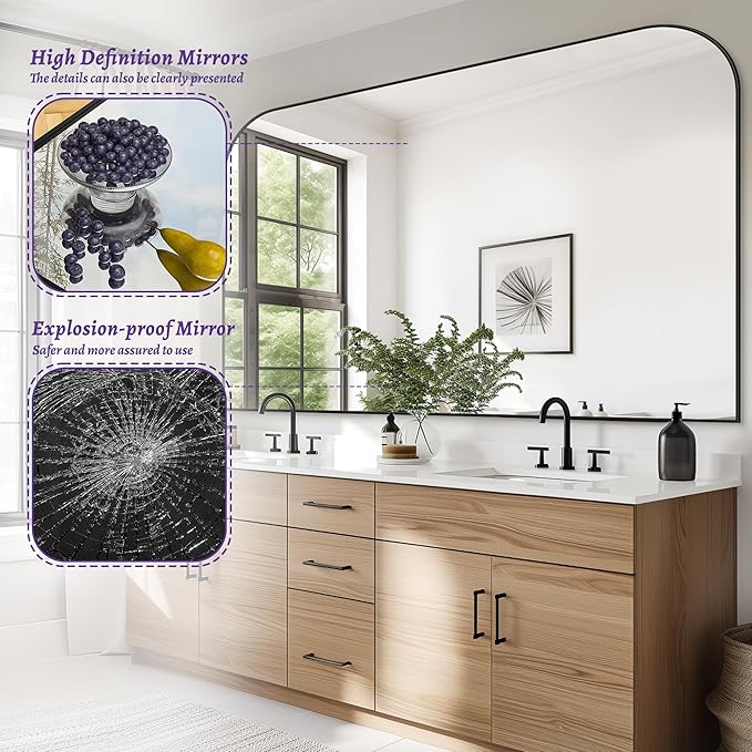 Bathroom Mirror, Wall Mirrors, Bathroom Vanity Mirror