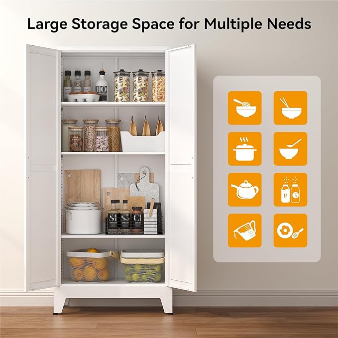 COFaR 61" Tall Pantry Cabinet