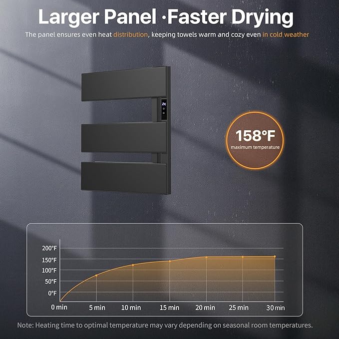 Electric Heated Towel Warmer Rack