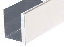 Brixwell SDCD38A-CCP36-XCP25 Satin Anodized 3/8" Fixed Panel Shower Door Deep