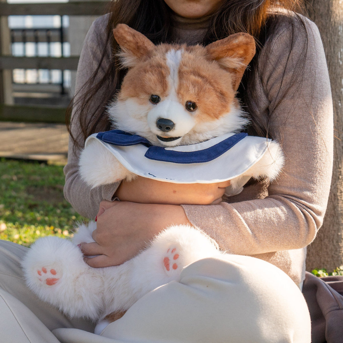 Corgi Backpack – Cute Dog Plush Bag for Kids & Pet Fans
