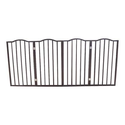 Pet Gate,Dog Gate For Doorways,Stairs Or House,standing, Folding,Arc Wooden