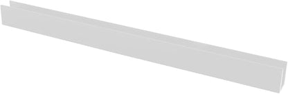 Brixwell SDCD38PS-CCP36 Polished Stainless 3/8" Fixed Panel Shower Door Deep