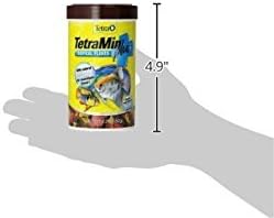 Tetra TetraMin Plus Tropical Flakes 2.2 Ounces, Nutritionally Balanced Fish Food With Added Shrimp