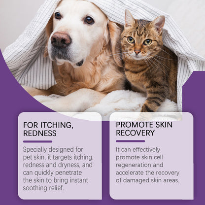 Pet Skin Soothing Cream, Skin Repair For Dogs & Cats, Soothe Itching Redness Dry Skin, Safe Gentle Skin Care For Pets 20g