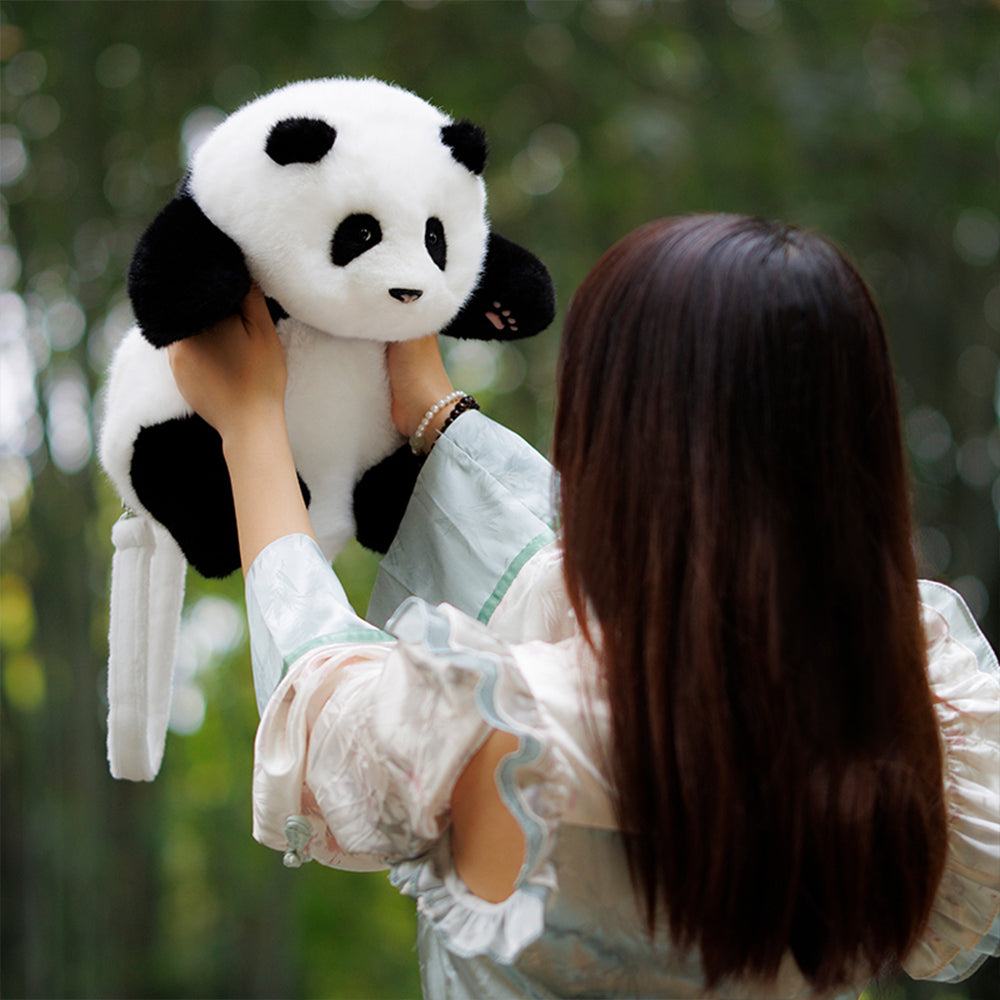 Hehua Panda Backpack – Handmade Collectible for Fans