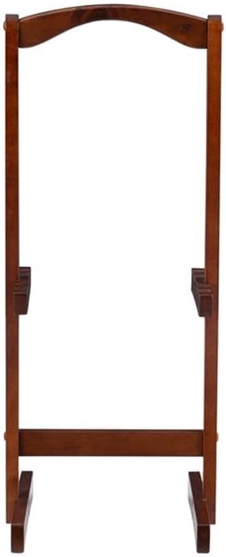 Pemberly Row Transitional Solid Wood Five Piece Tray Table Set in Hazelnut Brown