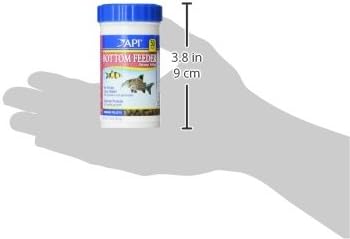 API BOTTOM FEEDER PELLETS WITH SQUID Fish Food 1.3-Ounce Container