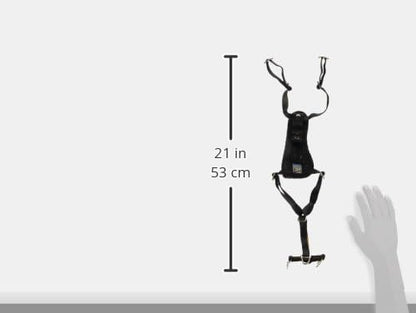 Kurgo Enhanced Strength Tru-Fit Smart Harness, Black, Small