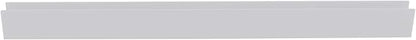 Brixwell SDCD38BS-XCP5 Brushed Stainless 3/8" Fixed Panel Shower Door Deep