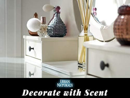 Urban Naturals Warm Vanilla Amber Reed Diffuser Gift Set | Creamy. Warm.