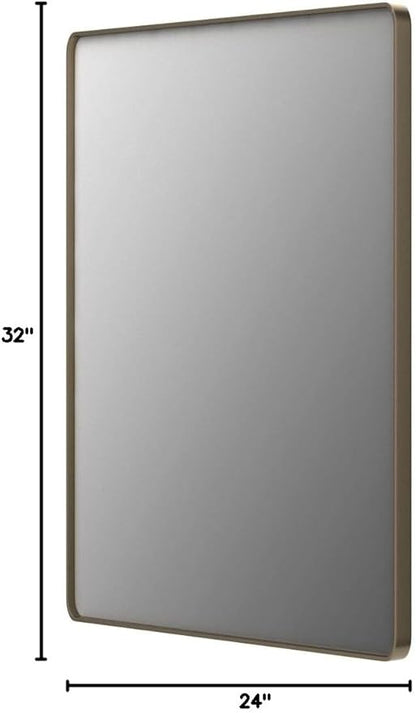 LOAAO 24”X32” Bronze Bathroom Mirrors