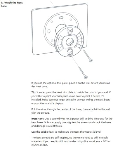Google Nest Thermostat
