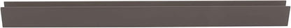 Brixwell SDCD38GM-CCP12 Gun Metal 3/8" Fixed Panel Shower Door Deep U-Channel