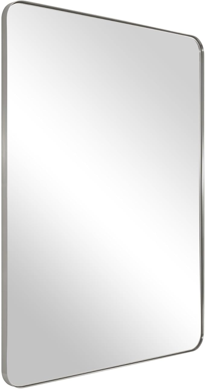 ANDY STAR Brushed Nickel Mirror