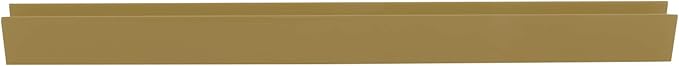 Brixwell SDCD38ABRS-CCP36-XCP10 Antique Brass 3/8" Fixed Panel Shower Door Deep