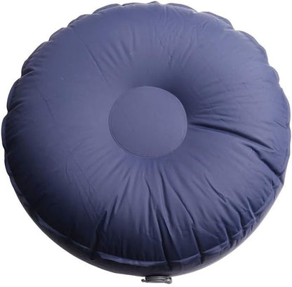 Meditation Floor Cushion, Yoga Bolster Pillow Balance Inflatable Yoga Cushion Footrest Pillow For Leisure Travel Fitness Outdoor Foldable Pedal 42X42x15cm Dark Blue Olive Green(Olive green)
