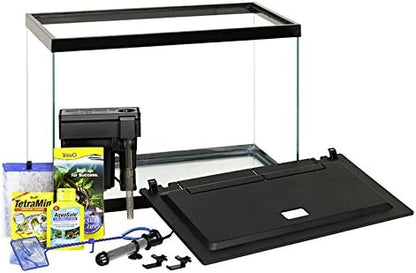 Tetra ColorFusion Aquarium 20 Gallon Fish Tank Kit, Includes LED Lighting and Decor