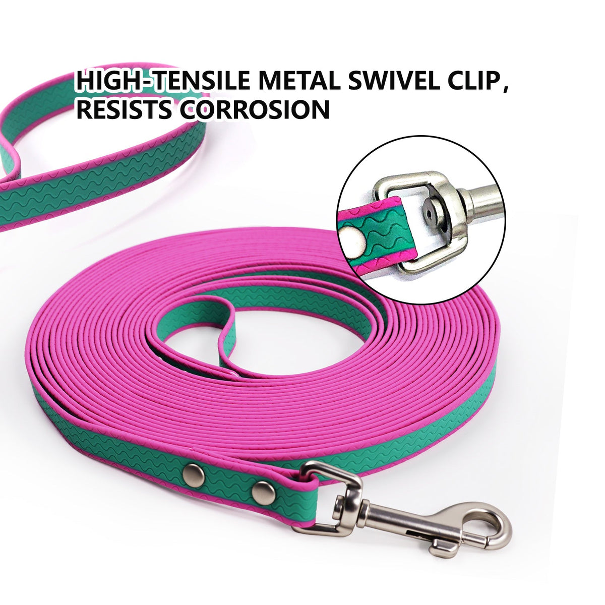 New Style PVC Coated Two-color Waterproof Training Rope