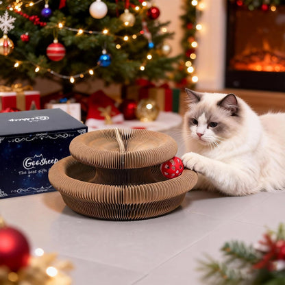 1 Pack Kitty Kurlz Cat Scratcher Toy Interactive For Indoor Cats