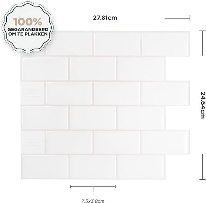 SMART TILES Peel and Stick Backsplash