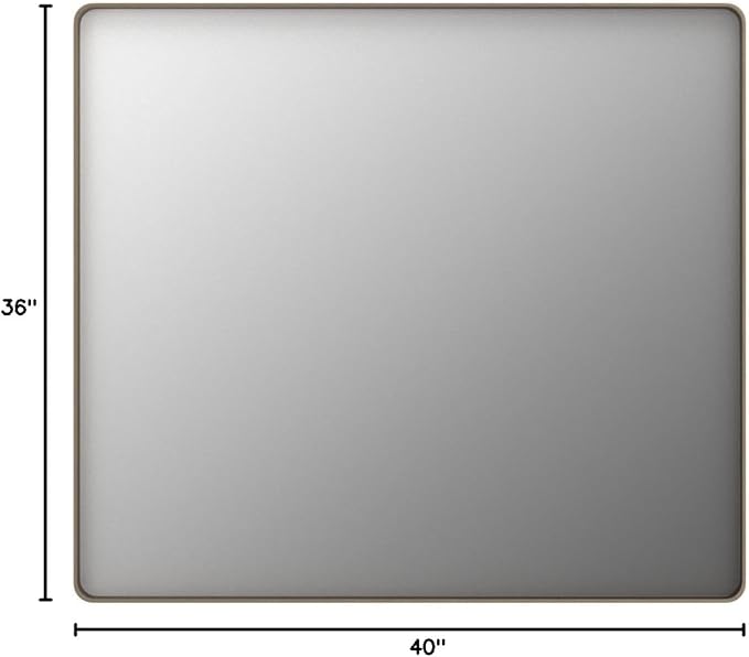 LOAAO 40”X36” Bronze Bathroom Mirrors