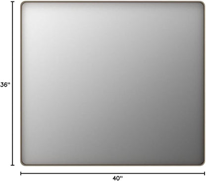 LOAAO 40”X36” Bronze Bathroom Mirrors