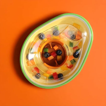 Avocado Non-Spill Treat Dispensing Wobble Toys for Dogs