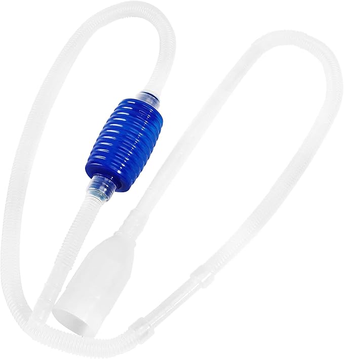 AQUANEAT Aquarium Vacuum Siphon, Fish Tank Water Changer, Gravel Cleaner, Hand Pump