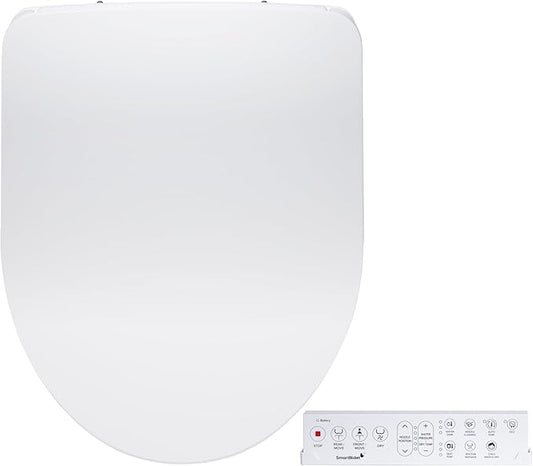 SmartBidet® SB-1200 Luxury Advanced Electric Smart Bidet Round White Toilet Seat