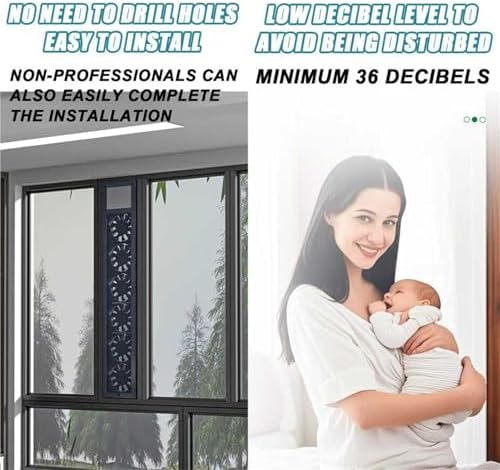 Adjustable Door & Window Fan