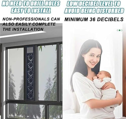Adjustable Door & Window Fan