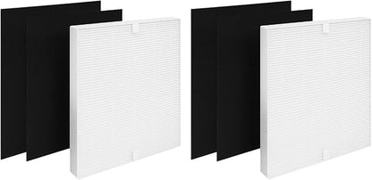 Nispira True HEPA Activated Carbon Replacement Filter Compatible